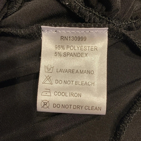 N womens LA- EL dressy sexy faux stretch diamonds regular size top S. - Picture 6 of 6